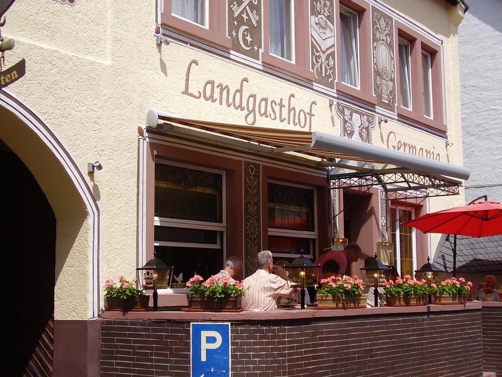 Landgasthof Germania Rüdesheim am Rhein Exterior foto